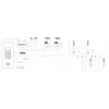 ACO CDN-I/O Módulo de relé para entradas e saídas adicionais para CDNP FAMILIO INSPIRO