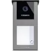 VIDOS IPX S101-1 Painel exterior com leitor RFID, câmara 2MP, PoE, preto