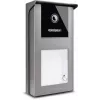 VIDOS IPX S101-1 Painel exterior com leitor RFID, câmara 2MP, PoE, preto