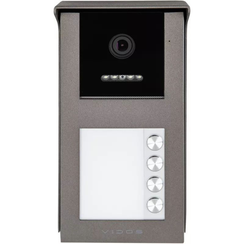 VIDOS IPX S101-4 Painel exterior 2MP 1080p IP65 antivandalismo