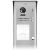 VIDOS DUO S1101A Posto de porta - 1 botão de chamada, prateado, montagem à superfície, 2 fios, IP65