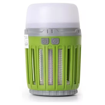 ENTAC Armadilha UV para mosquitos Lanterna de campismo verde