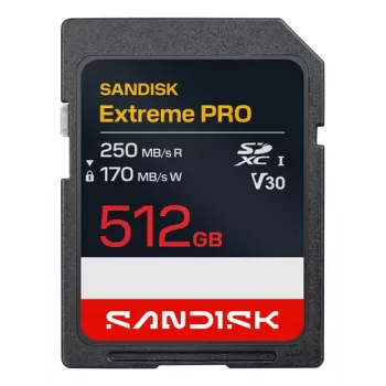 SanDisk Extreme Pro 512 GB Cartão de memória SDXC UHS-I