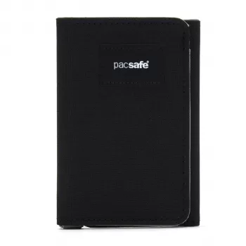 Pacsafe RFIDsafe Carteira trifold preta
