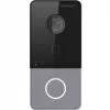 Hikvision DS-KV6113-PE1(C) Posto de vídeo de porta com câmara de 2 MP, PoE, leitor de cartões Mifare, IP65, IK08, preto
