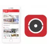 Hikvision DS-KV6113-PE1(C) Posto de vídeo de porta com câmara de 2 MP, PoE, leitor de cartões Mifare, IP65, IK08, preto