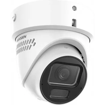 Hikvision DS-2CD2H123G2-LIZS2UY/SL(2.8-12mm)/O-STD Câmara IP Turret AcuSense 2MP com luz de flash e alerta áudio