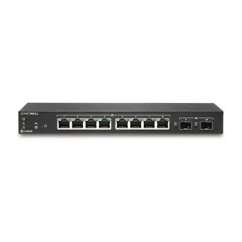 SonicWall Switch SWS12-8 - switch Gigabit Ethernet gerido - 8 x 10/100/1000 + 2 x Gigabit SFP - desktop