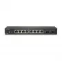 SonicWall Switch SWS12-8 - switch Gigabit Ethernet gerido - 8 x 10/100/1000 + 2 x Gigabit SFP - desktop