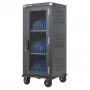 Manhattan 181471 carrinho de carregamento USB-C de 30 compartimentos, 30 W por porta, preto