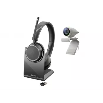 Webcam Poly Studio P5 - 1080p Full HD - Preto