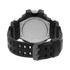 Relógio digital de homem TIMEX TW5M51800 53mm Caixa de resina Bracelete de resina preta Mostrador cinzento Luz noturna INDIGLO 100m de resistência à água