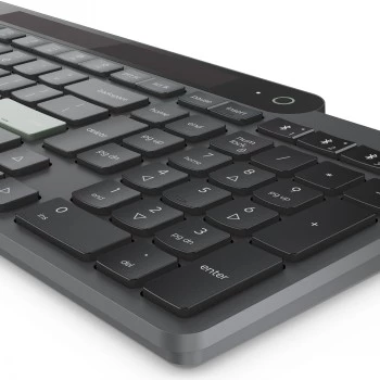 Teclado Bluetooth Auto-carregável Lenovo Nórdico (Finlandês/Sueco) Storm Grey