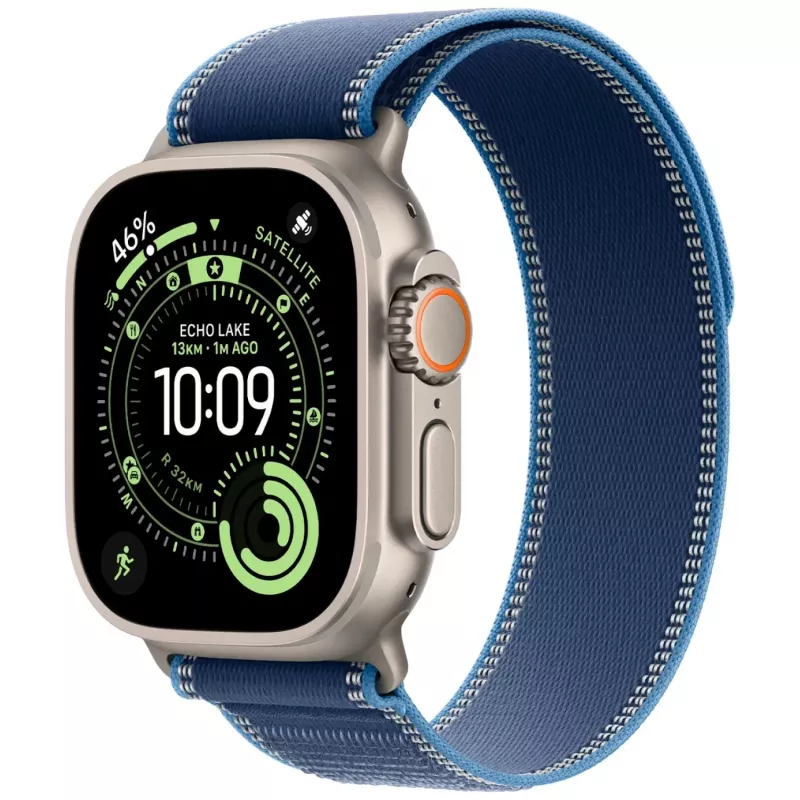 Apple Watch Series 9 GPS + Cellular 45mm Caixa de Alumínio Midnight com Bracelete Desportiva Midnight M/L