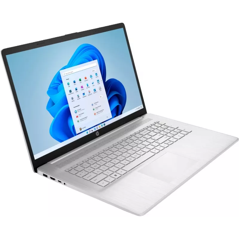 HP portátil 17-cn0534ng, Intel Core i3-1125G4, 8GB RAM, 512GB SSD, 17,3 polegadas Full HD IPS, Windows 11 Home, prateado (recondicionado)
