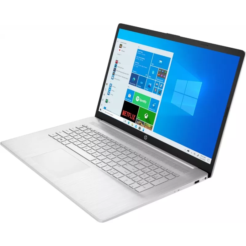 HP portátil 17-cn0534ng, Intel Core i3-1125G4, 8GB RAM, 512GB SSD, 17,3 polegadas Full HD IPS, Windows 11 Home, prateado (recondicionado)
