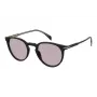 Óculos de sol unissexo David Beckham DB1139S807KE, armação preta, lentes cinzentas, 51 mm