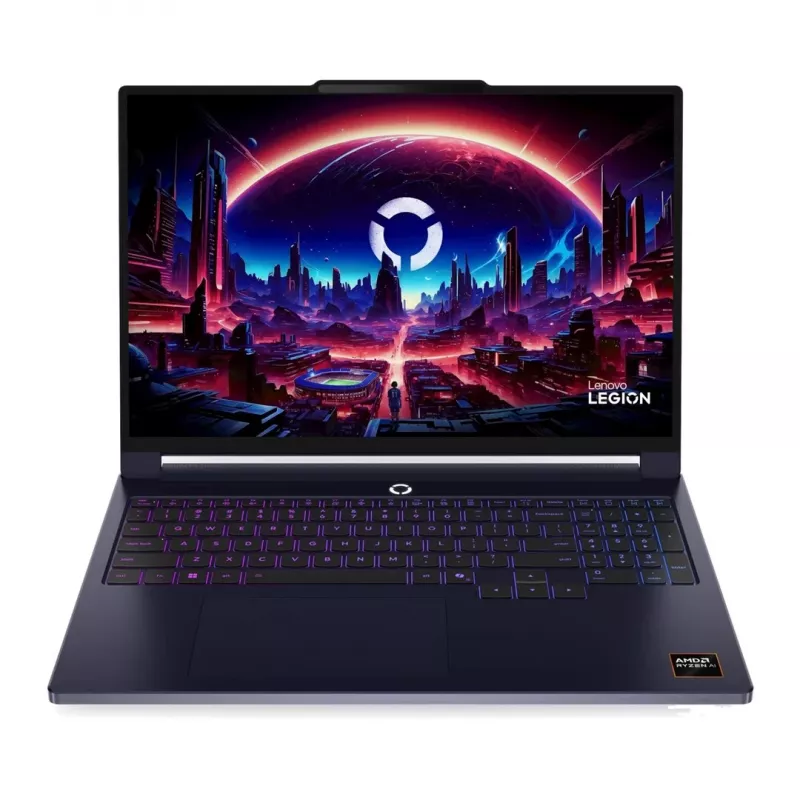 Portátil Gaming Lenovo Legion 7 16AGP11 Ryzen AI 7 450 16 polegadas WQXGA OLED 240Hz 500nits Brilhante 32GB LPDDR5X-8533 1TB SSD GeForce RTX 5060 8GB Câmara 5MP IR 84Wh Windows 11 Pro Nebula Black
