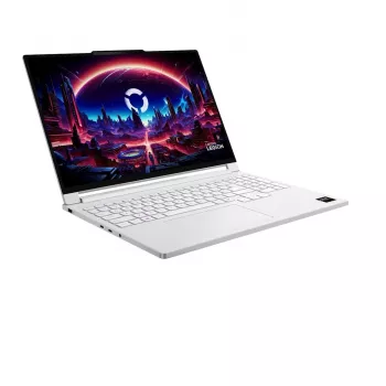 Portátil Gaming Lenovo Legion 7 16AGP11 Ryzen AI 7 450 16 polegadas WQXGA OLED 240Hz 500nits LBL Brilhante 32GB LPDDR5X-8533 SSD 1TB GeForce RTX 5060 8GB Câmara 5.0MP + IR 84Wh W11 Pro Glacier White