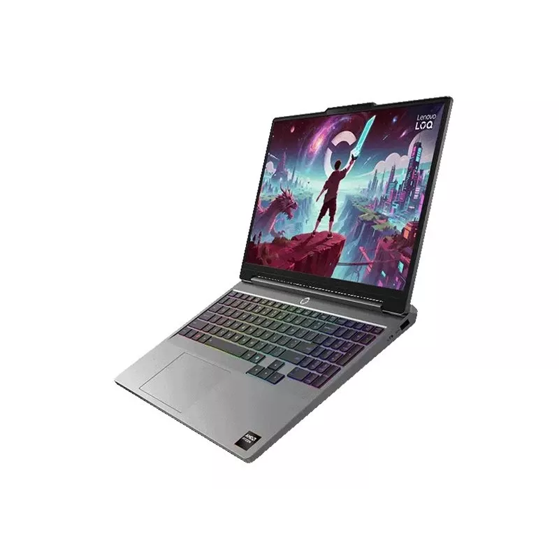 Portátil Gaming Lenovo LOQ 15AHP11 AMD, 15,3 polegadas IPS WUXGA Antirreflexo, AMD Ryzen 7, 16 GB DDR5, 512 GB SSD, NVIDIA GeForce RTX 5060 8 GB, Windows 11 Home, Luna Grey