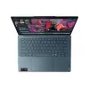 Portátil Lenovo Yoga Slim 7 14AKP10 AMD, 14 polegadas OLED WUXGA, AMD Ryzen AI 5 340, 16GB LPDDR5, 512GB SSD, Gráficos AMD Radeon 840M, Windows 11 Home, Tidal Teal, Teclado nórdico