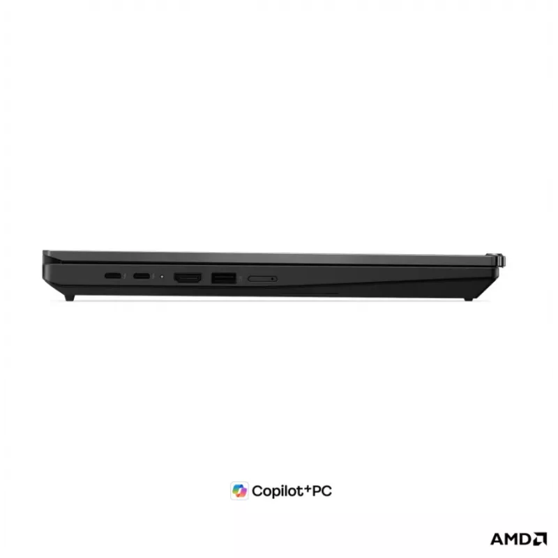 Portátil empresarial Lenovo ThinkPad T16 G5 AMD, 16 polegadas WUXGA IPS, AMD Ryzen AI 5 PRO 440, 16GB DDR5, 512GB SSD, AMD Radeon 840M, Windows 11 Pro, Preto, Teclado nórdico