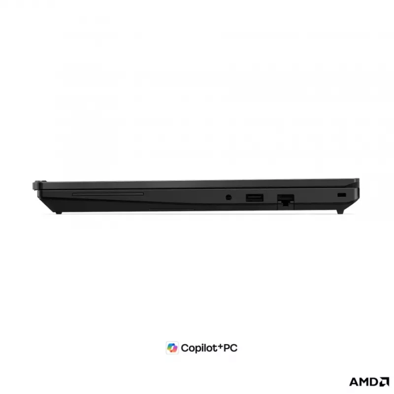 Portátil Lenovo ThinkPad T16 G5 AMD 16 polegadas WUXGA IPS, AMD Ryzen AI 5 PRO 440, 16GB DDR5, 512GB SSD, AMD Radeon 840M, Windows 11 Pro, Preto