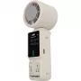 Verbatim Cool inchn´Go Ice Touch Mini ventoinha de mão branco/prateado 32348