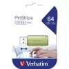 Verbatim Store n Go Pinstripe USB 2.0 Eucalyptus Green 64GB pen drive
