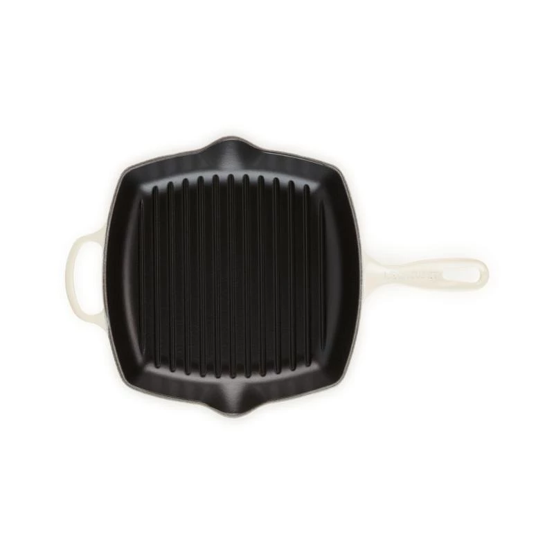 Le Creuset Signature grelhadora quadrada 26cm Meringue