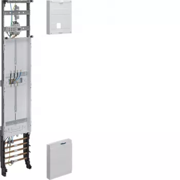 Hager universZ painel de contadores completo 1350mm 1 posição de contador 1 posição de reserva NRW/SH/MV/NI