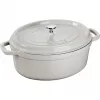 STAUB LA COCOTTE Panela de ferro fundido oval 3,2 L, cinzento trufa