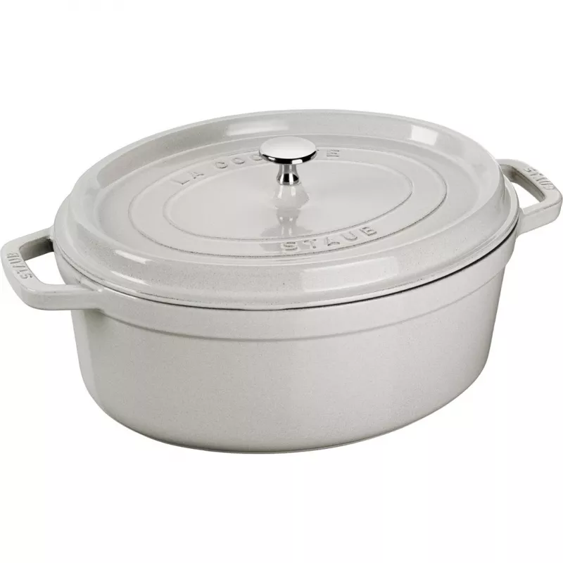 STAUB LA COCOTTE Panela de ferro fundido oval 3,2 L, cinzento trufa