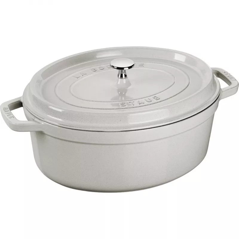 STAUB LA COCOTTE Panela de ferro fundido oval 3,2 L, cinzento trufa