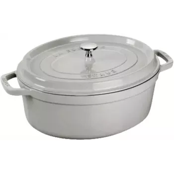 STAUB LA COCOTTE Panela de ferro fundido oval 3,2 L, cinzento trufa