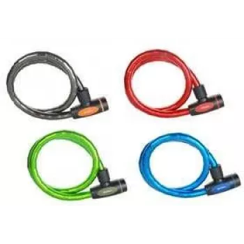 Master Lock 8228EURDPRO Cadeado de cabo ajustável, 1,8m, preto