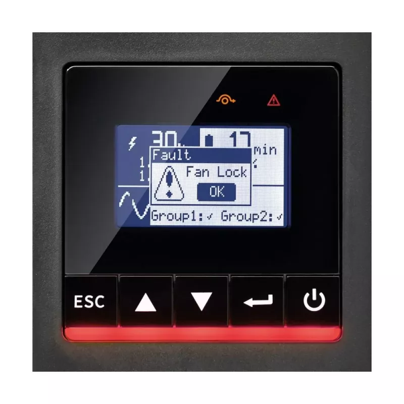 Eaton 9PX G2 9PX6KIRTNG2 UPS - 6000 VA / 6000 W - Online Double Conversion - 3U Rack/Tower - preto, prateado