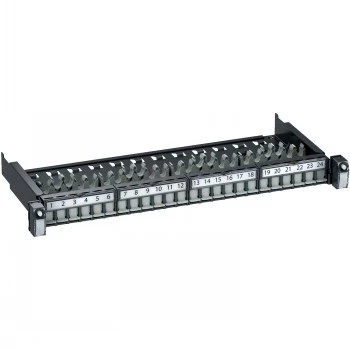 Schneider Electric Actassi 19-C Patch Panel deslizante Evo 19 1U 24 portas S-One STP Cat6