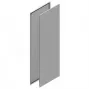 Schneider Electric painel lateral para caixa Spacial SF 1200x600mm cinzento RAL 7035
