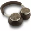 Guess Auscultadores Bluetooth On-Ear Sem Fios 4G Classic Logo - Castanho