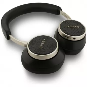 Guess Auscultadores Bluetooth On-Ear Sem Fios 4G Classic Logo - Preto