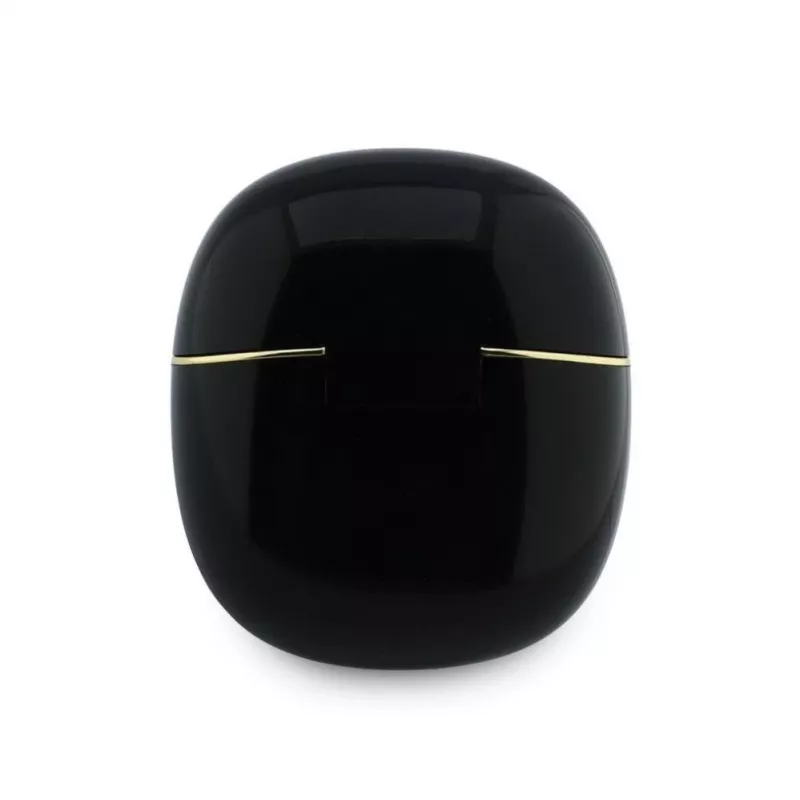 GUESS Auscultadores TWS Classic Glossy Gold Line Preto