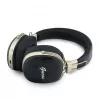 Guess Auscultadores Bluetooth Over-Ear com ENC, Metal 4G Script Logo, Preto