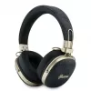 Guess Auscultadores Bluetooth Over-Ear com ENC, Metal 4G Script Logo, Preto