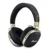 Guess Auscultadores Bluetooth Over-Ear com ENC, Metal 4G Script Logo, Preto