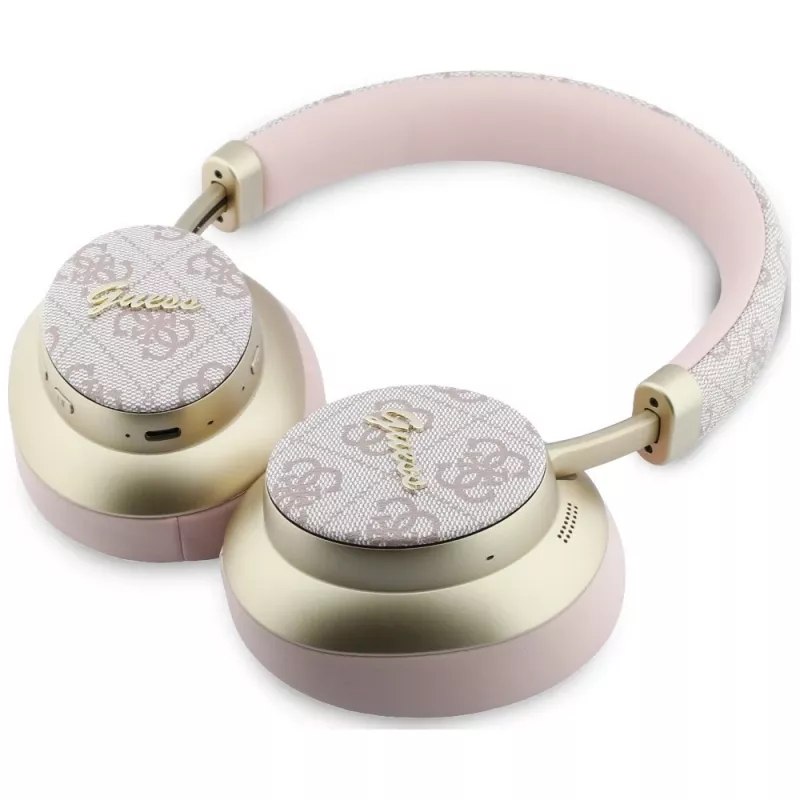 Guess GUE005458 Auscultadores Bluetooth Over-Ear com ENC, Rosa
