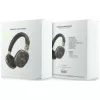 Guess GUE005462 Auscultadores Bluetooth Over-Ear com ENC, Design Metálico, 4G Script Logo, Castanho