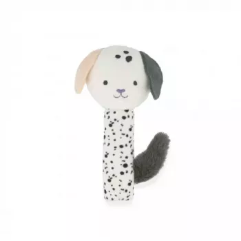 Kaloo Brinquedo de Chocalho Macio Estimulante com Espelho Seguro - Cachorro