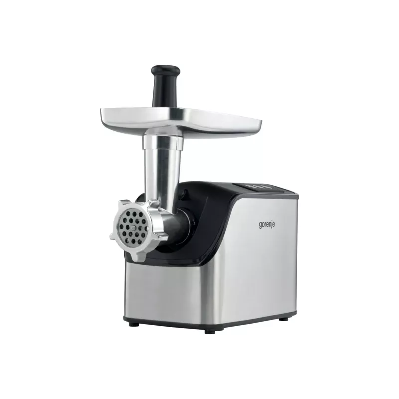 Gorenje MG2202XE Picadora de Carne, Aço Inoxidável/Preto, 2200 W, 2,2 kg/min