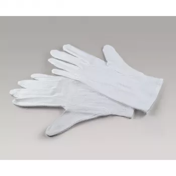 Kaiser Luvas de Algodão - Large - Branco - 1 Par